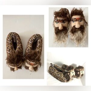 Duck Dynasty A&E “PHIL" Bedroom Slippers Youth size M 2/3